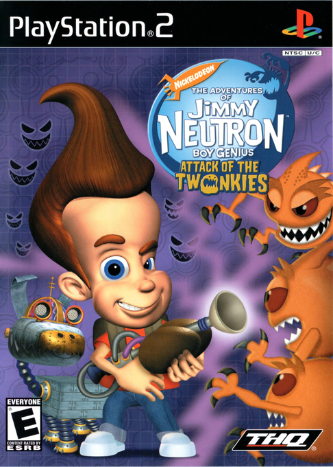 Jimmy Neutron Boy Genius - Attack of the Twonkies box art
