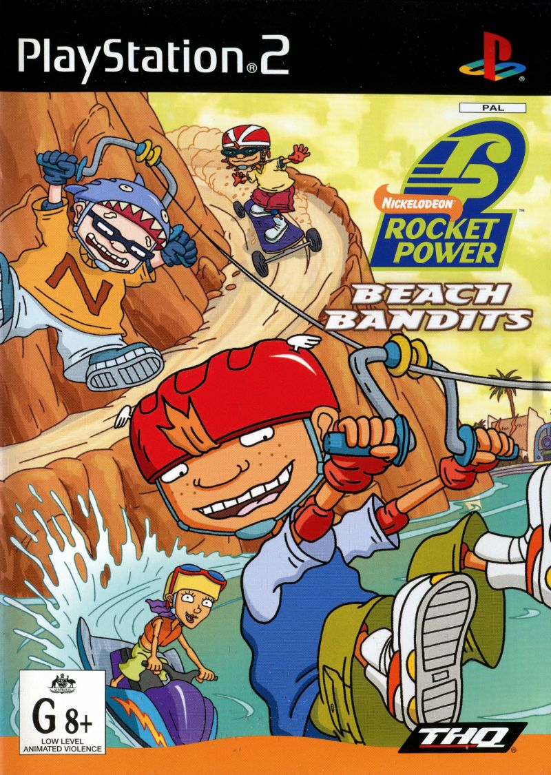 Rocket Power - Beach Bandits — box-2D (AU)