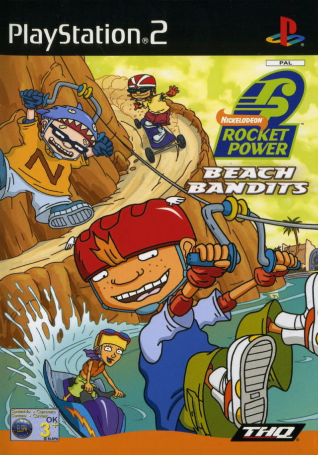 Rocket Power - Beach Bandits — box-2D (EU)