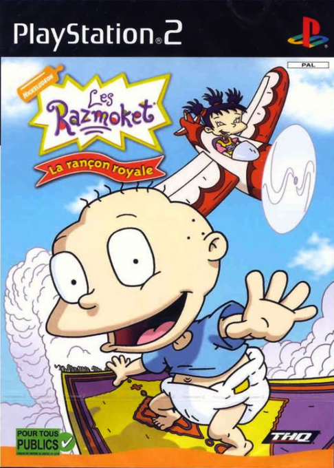 Rugrats - Royal Ransom — box-2D (FR)