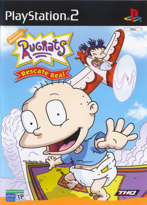 Rugrats - Royal Ransom — box-2D (SP)