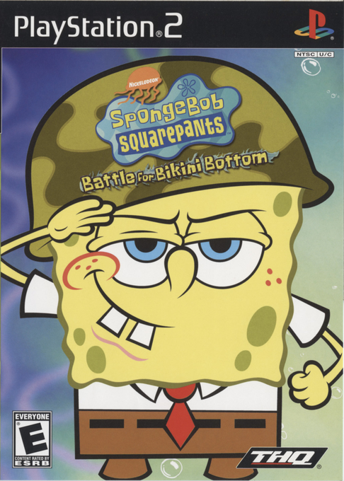 Spongebob Squarepants - Battle For Bikini Bottom box art