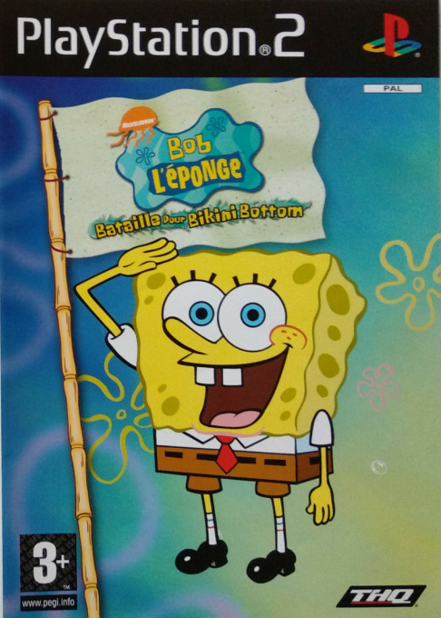 Spongebob Squarepants - Battle For Bikini Bottom — box-2D (FR)
