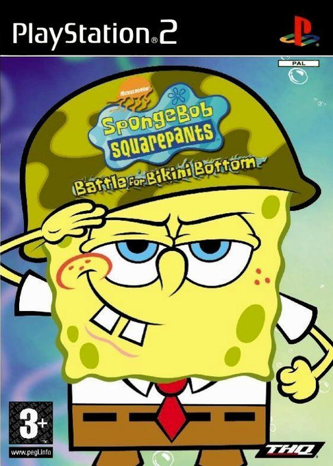 Spongebob Squarepants - Battle For Bikini Bottom — box-2D (EU)