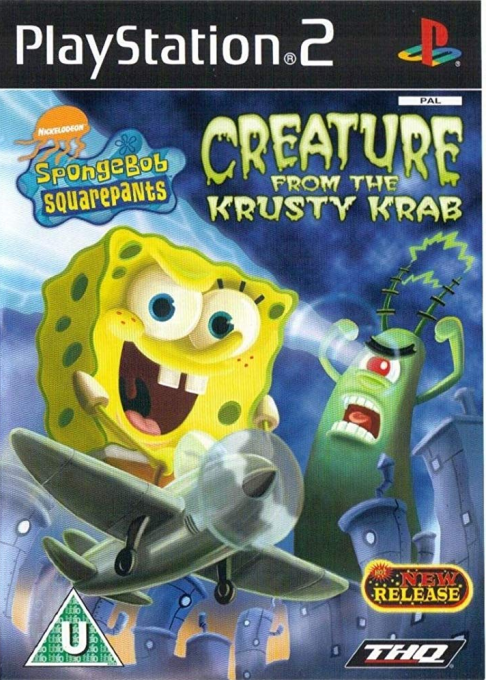Spongebob Squarepants - Creature From The Krusty Krab — box-2D (EU)