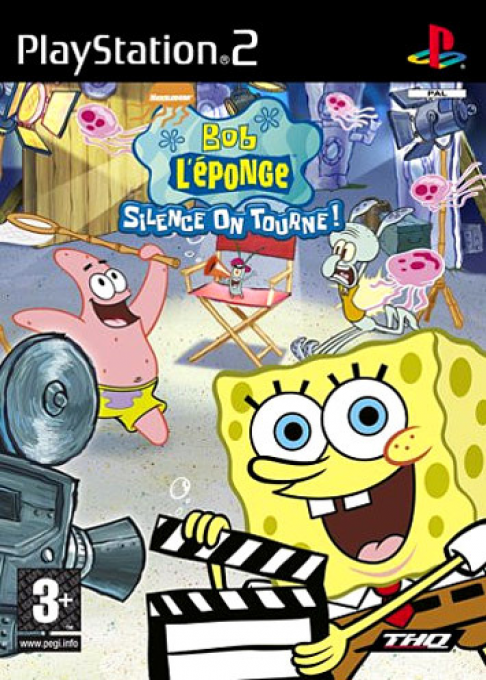 SpongeBob SquarePants - Lights, Camera, Pants! — box-2D (FR)