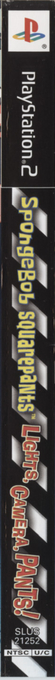 SpongeBob SquarePants - Lights, Camera, Pants! — box-2D-side (US)