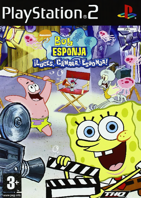 SpongeBob SquarePants - Lights, Camera, Pants! — box-2D (SP)