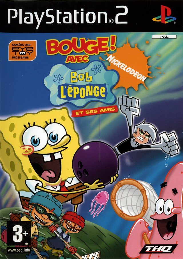 Nickelodeon Spongebob Squarepants - Movin' With Friends — box-2D (FR)