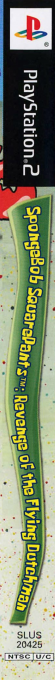 Nickelodeon Spongebob Squarepants - Revenge Of The Flying Dutchman — box-2D-side (US)