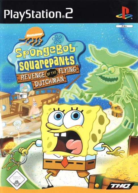 Nickelodeon Spongebob Squarepants - Revenge Of The Flying Dutchman — box-2D (DE)