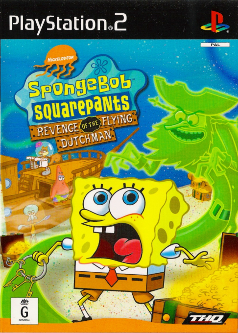Nickelodeon Spongebob Squarepants - Revenge Of The Flying Dutchman — box-2D (EU)