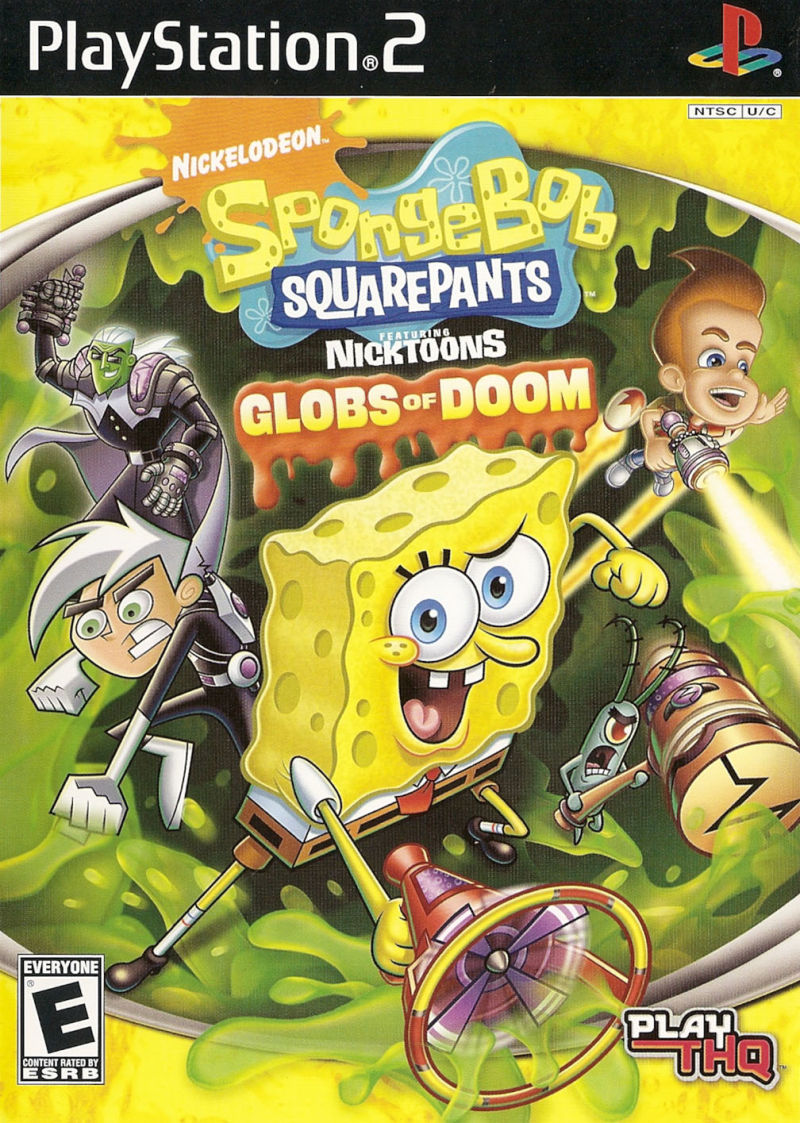 Spongebob Squarepants Featuring Nicktoons - Globs Of Doom box art