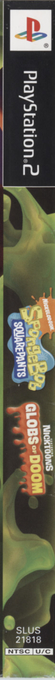 Spongebob Squarepants Featuring Nicktoons - Globs Of Doom — box-2D-side (US)