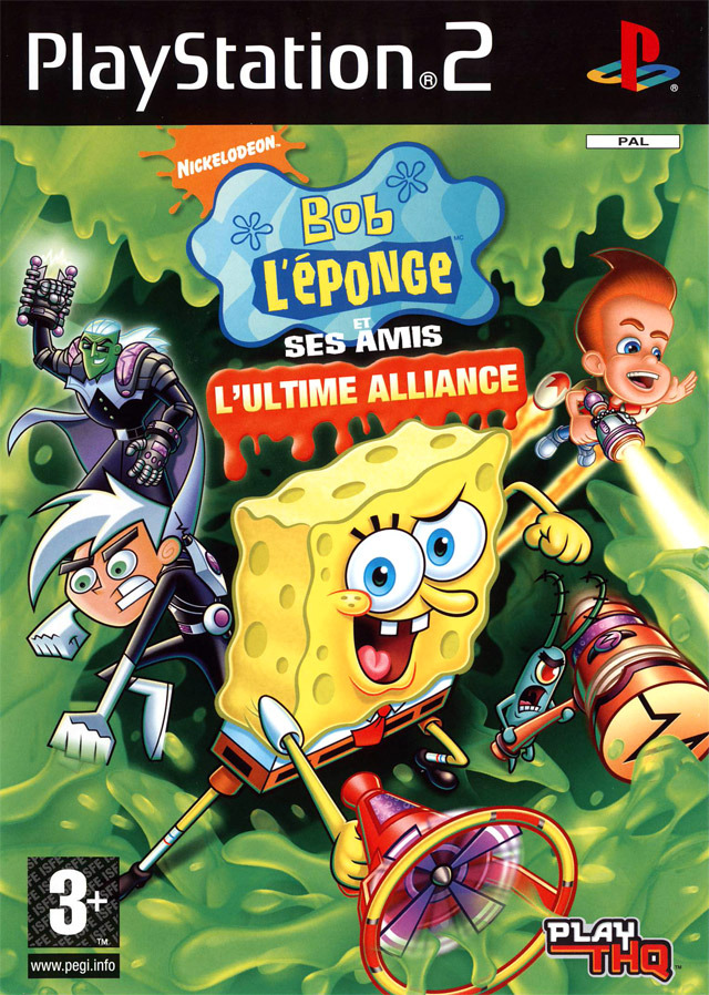 Spongebob Squarepants Featuring Nicktoons - Globs Of Doom — box-2D (FR)