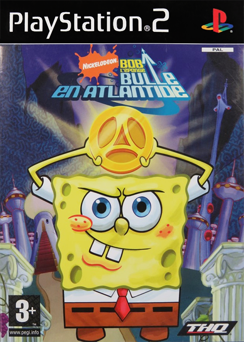Nickelodeon Spongebob's Atlantis Squarepantis — box-2D (FR)