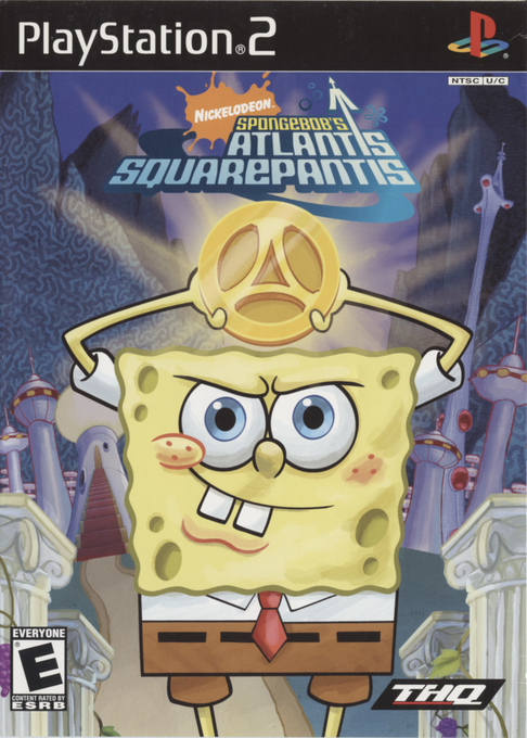 Nickelodeon Spongebob's Atlantis Squarepantis box art
