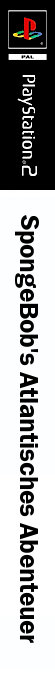 Nickelodeon Spongebob's Atlantis Squarepantis — box-2D-side (DE)