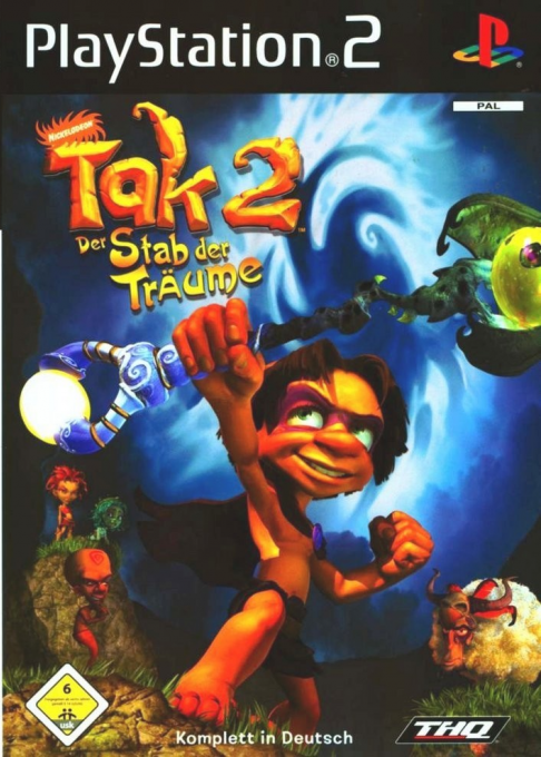 Tak 2 - The Staff Of Dreams — box-2D (DE)