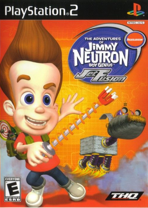 Nickelodeon Jimmy Neutron - Boy Genius, Jet Fusion box art