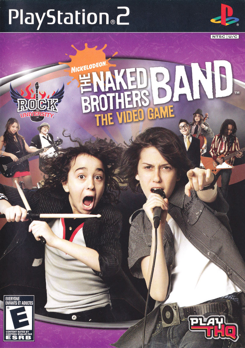 Naked Brothers - The Videogame, The box art