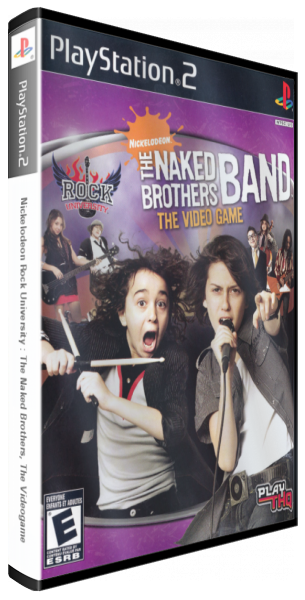 Naked Brothers - The Videogame, The — box-3D (US)