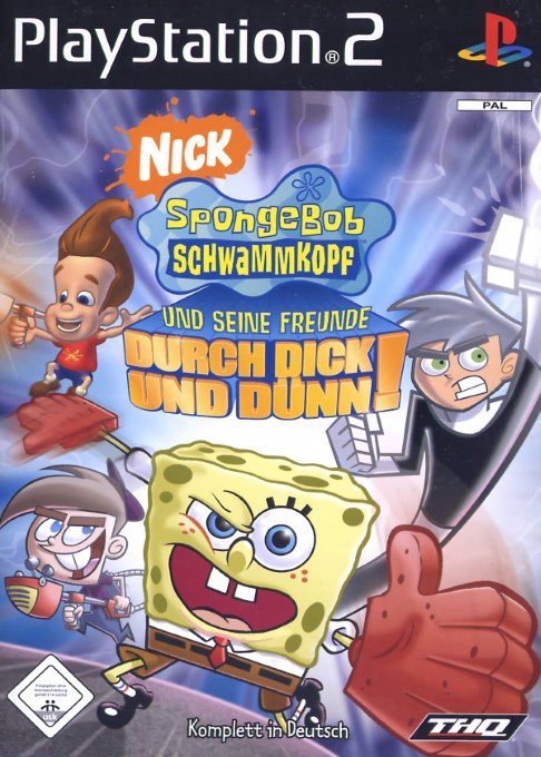 Nickelodeon Spongebob Squarepants And Friends Unite! — box-2D (DE)