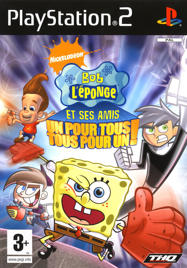 Nickelodeon Spongebob Squarepants And Friends Unite! — box-2D (FR)