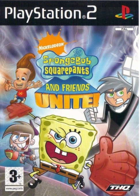 Nickelodeon Spongebob Squarepants And Friends Unite! — box-2D (EU)