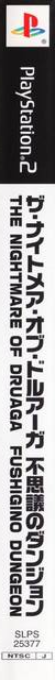 Nightmare Of Druaga, The — box-2D-side (JP)