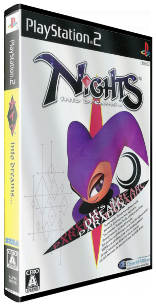 Nights - Into Dreams... — box-3D (JP)