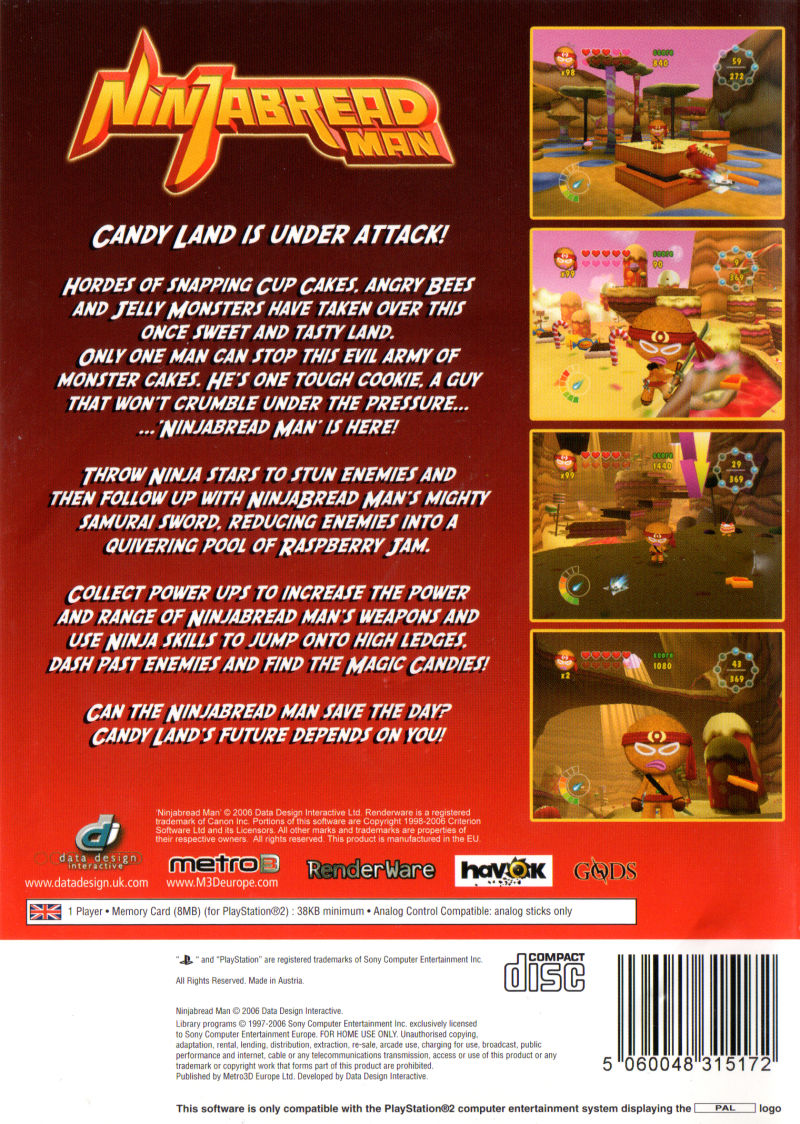 Ninjabread Man — box-2D-back (EU)