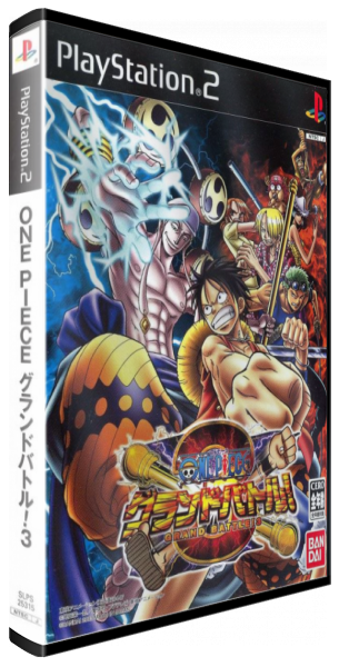 One Piece Grand Battle 3 — box-3D (JP)