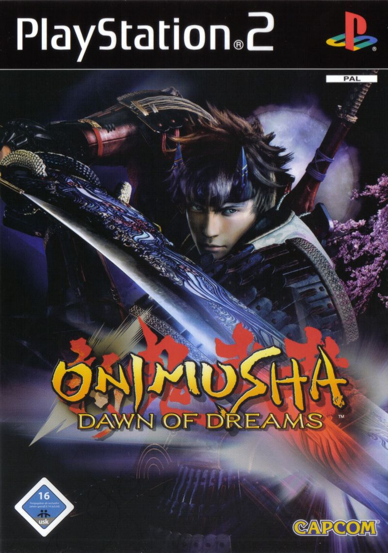 Onimusha - Dawn Of Dreams — box-2D (DE)