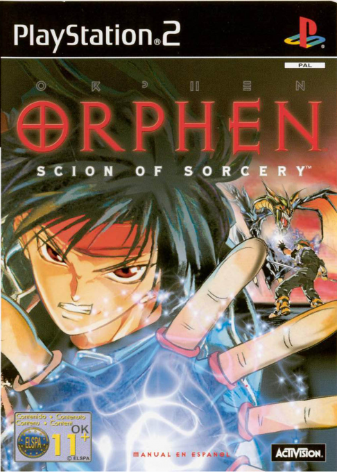 Orphen - L'héritier Des Sorciers — box-2D (EU)