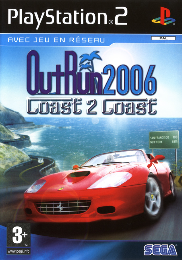 Outrun 2006 - Coast 2 Coast — box-2D (FR)