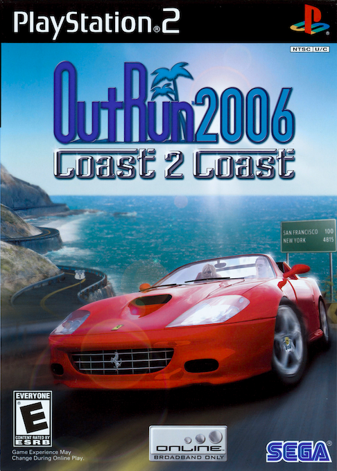 Outrun 2006 - Coast 2 Coast box art