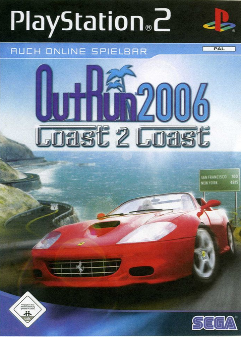 Outrun 2006 - Coast 2 Coast — box-2D (DE)