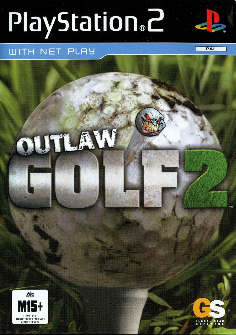 Outlaw Golf 2 — box-2D (AU)