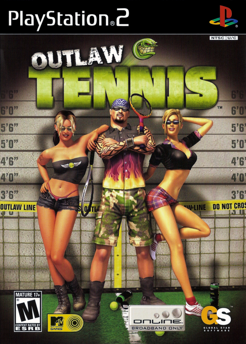 Outlaw Tennis box art