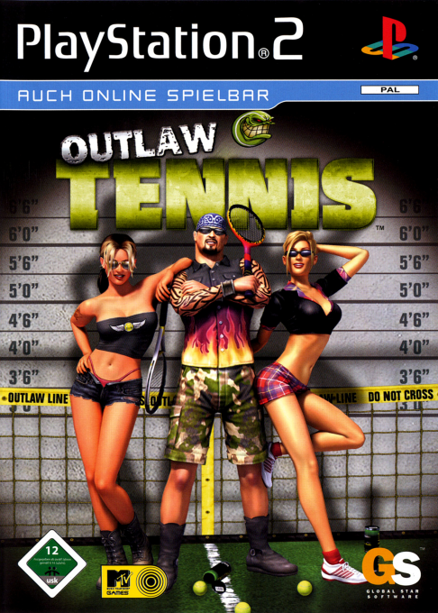 Outlaw Tennis — box-2D (DE)