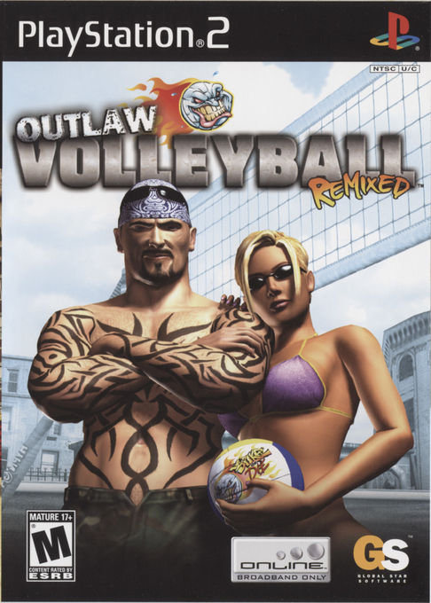 Outlaw Volleyball box art