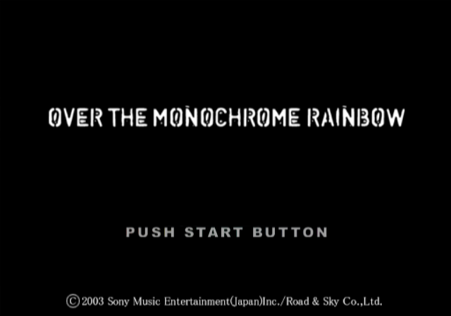 Over the Monochrome Rainbow featuring Shogo Hamada — sstitle (JP)