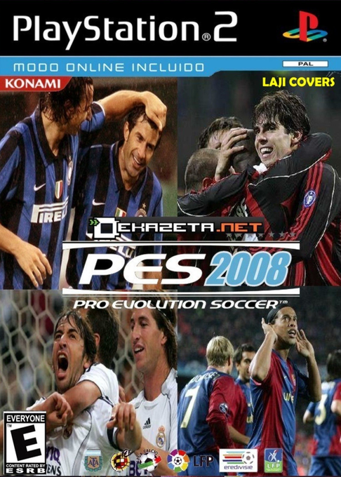Pro Evolution Soccer 2008 — box-2D (SP)