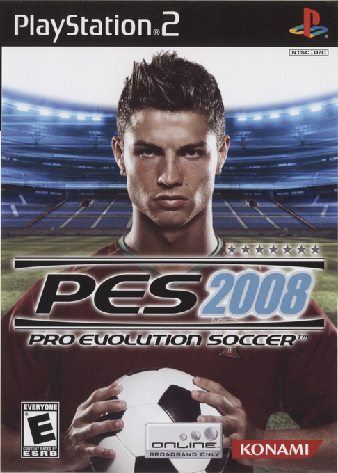 Pro Evolution Soccer 2008 box art