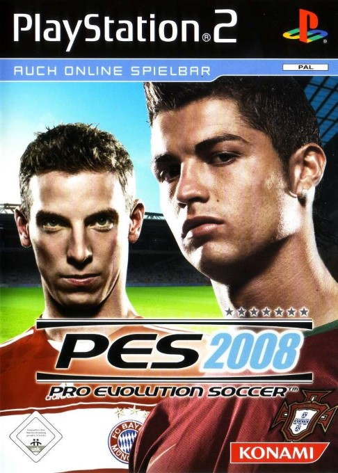 Pro Evolution Soccer 2008 — box-2D (DE)