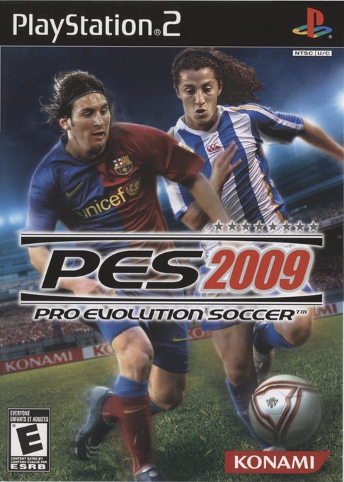 Pro Evolution Soccer 2009 box art