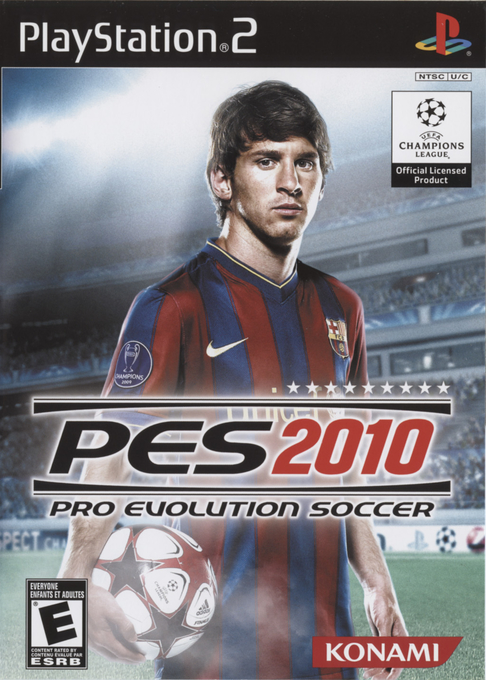 Pro Evolution Soccer 2010 box art