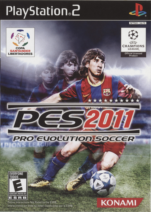 Pro Evolution Soccer 2011 box art