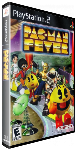 Pac-Man Fever — box-3D (US)